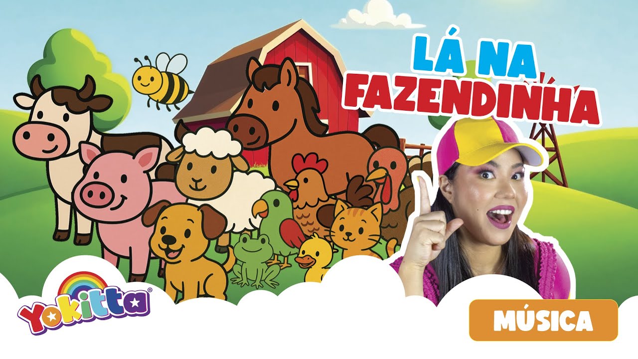 Lá na fazendinha - Música infantil