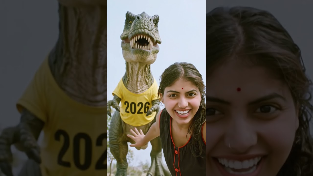Trex chaising me 🦖🦖🦖 