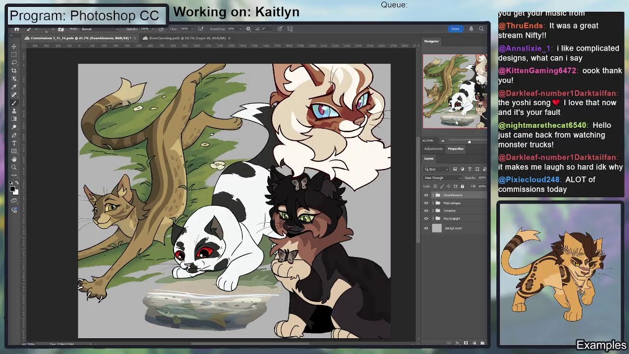 Commission Livestream!