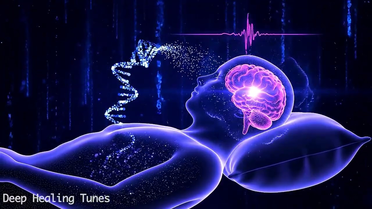 Deep Sleep Music | 528Hz Whole Body Healing, Stop Overthinking