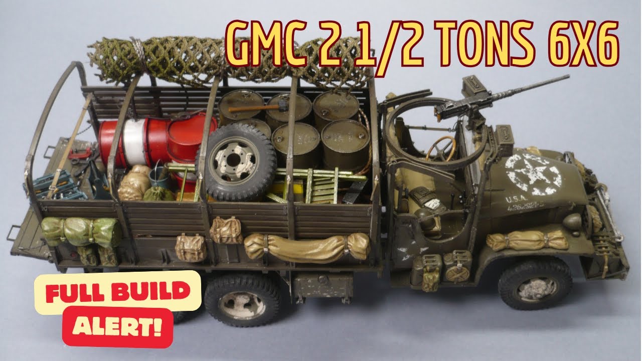 GMC 2 1/2 tons 6x6 US Cargo Truck 