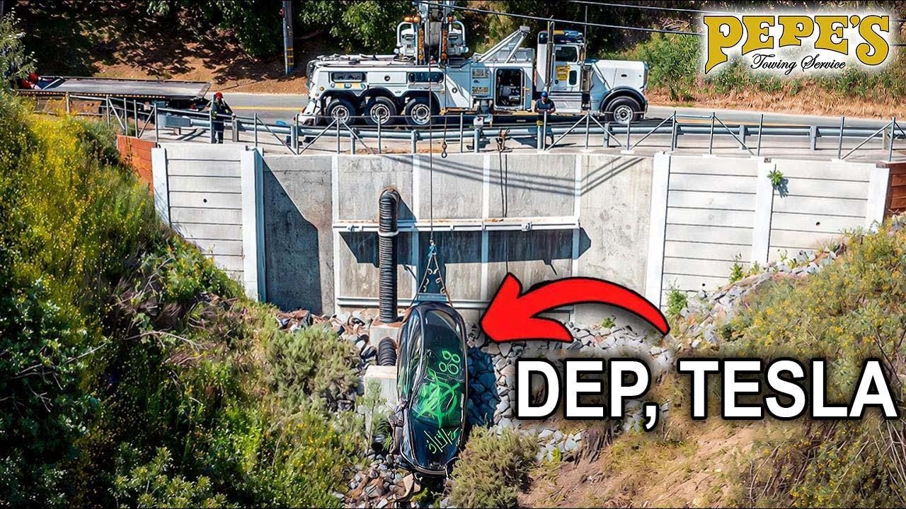 Tesla 2025 desce ladeira desgovernado – Ludicrous Mode sai do controle