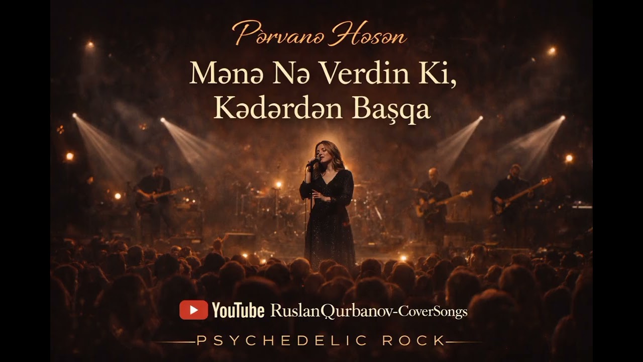 Pərvanə Həsən - Mənə nə verdin ki,kədərdən başqa.Ruslan Qurbanov Pshdeylyic Rock 