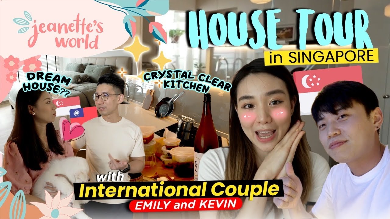 👫🏻❤️ NEWLY WED HOUSE TOUR in SG🇸🇬- International Couple house reveal!😱 (ft. Mr Noti’s reaction)