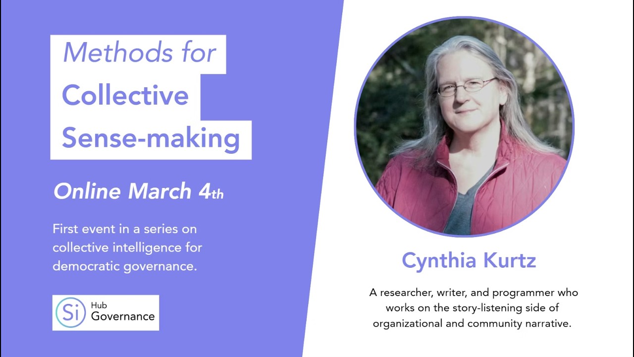 Methods for Collective Sensemaking