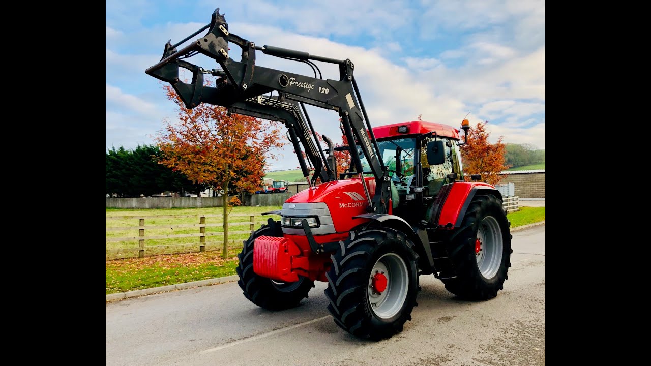 MCCORMICK MC135 power 6 C/W MCCONNEL 120 LOADER, FULL WALK AROUND VIDEO