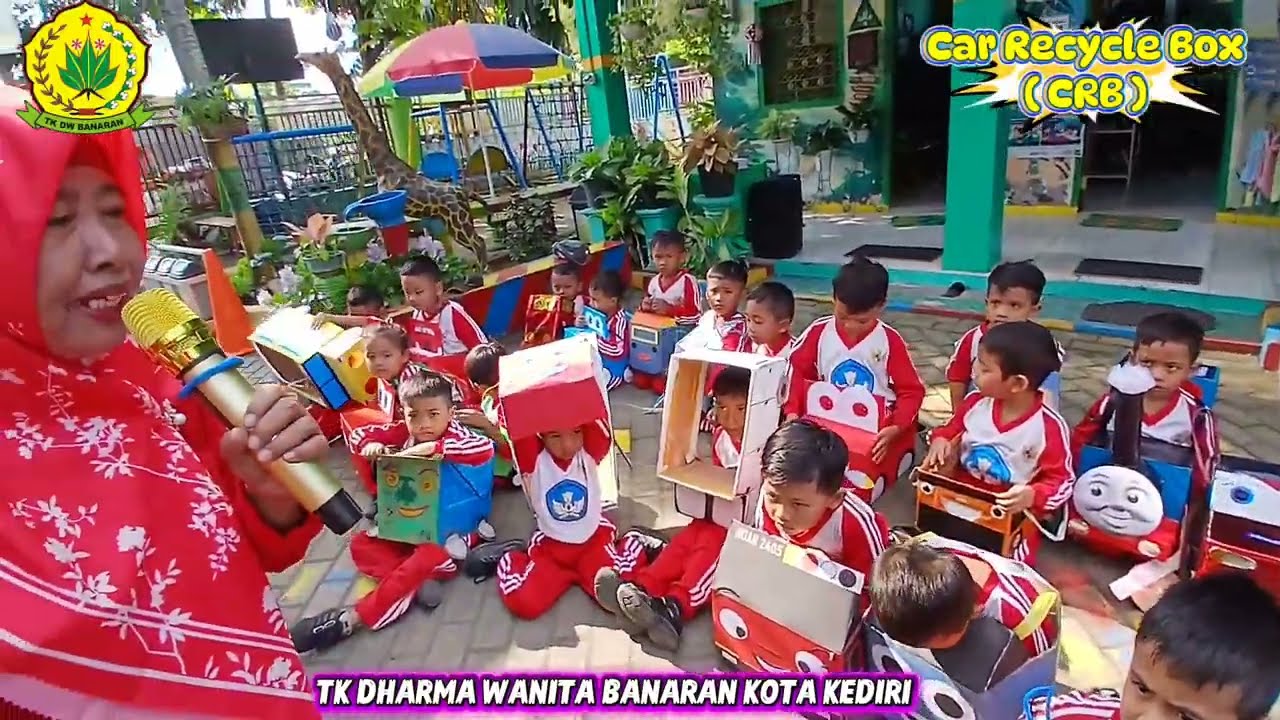 KARYA KELAS ORANG TUA & KEGIATAN DAUR ULANG  BOX  BEKAS - CAR RECYCLE BOX (CRB)