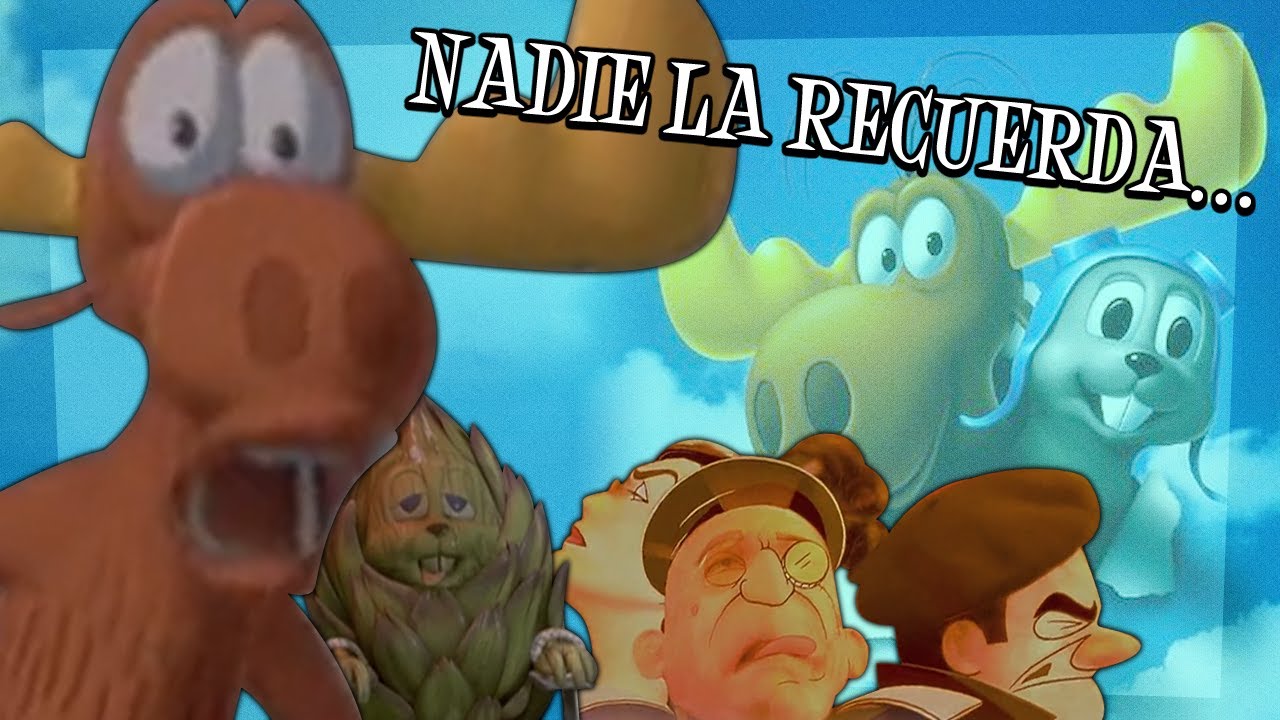 La OLVIDADA Película De Rocky Y Bullwinkle... [Loquendo]