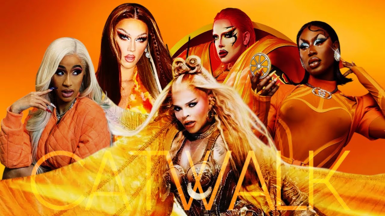 Catwalk | The Cast Of Lunars Drag Race! 🧡