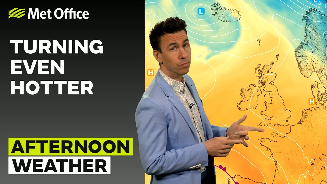 30/04/2025 – Turning hotter - Afternoon Weather Forecast UK – Met Office Weather