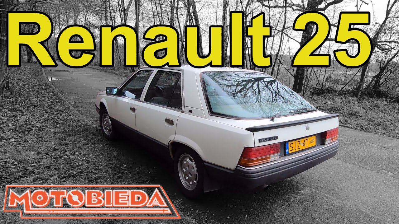 Renault 25 z kosmicznym wnętrzem - MotoBieda