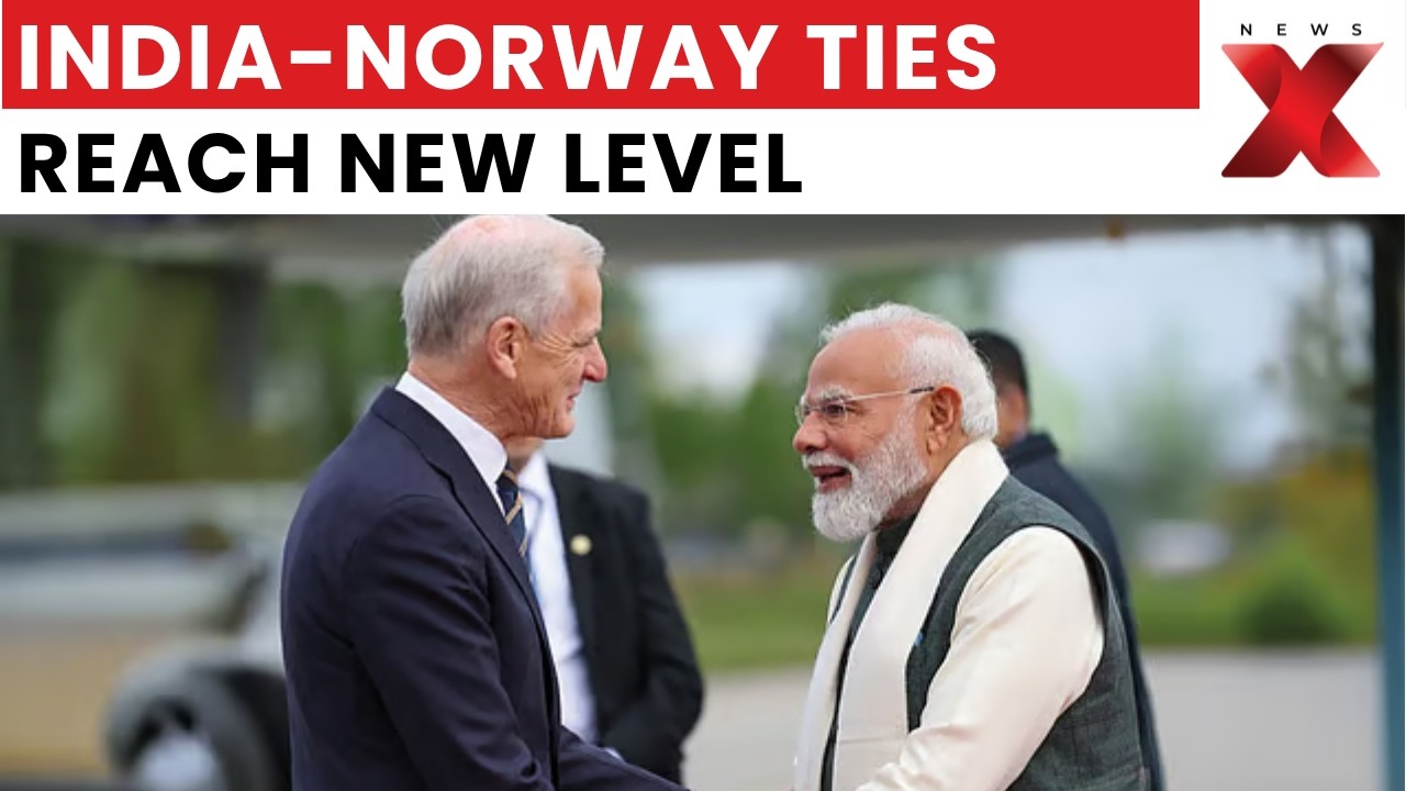 PM Modi&rsquo;s Norway Visit Elevates India-Norway Ties to Green Strategic Partnership | NewsX