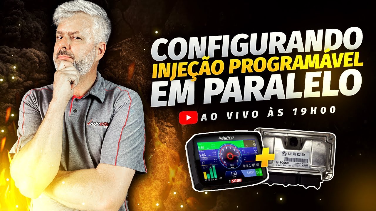 LIVE DE ESQUENTA #1 - Configurando a Injeção Programável em paralelo com Original