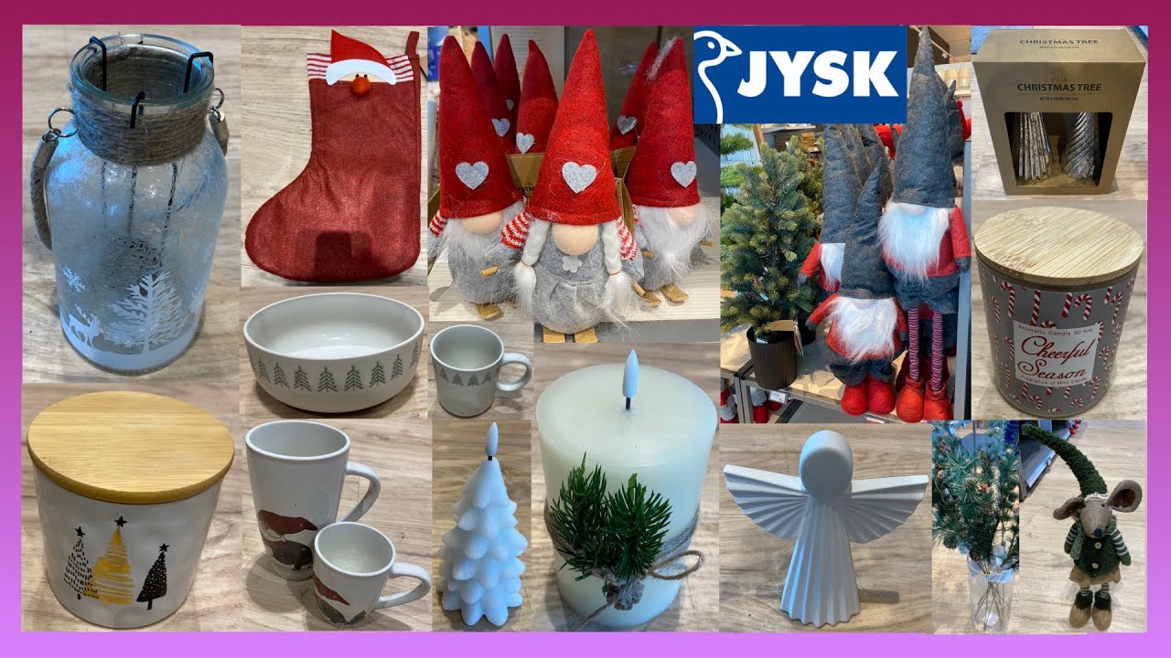 JYSK WEIHNACHTSDEKORATIONEN 2024
