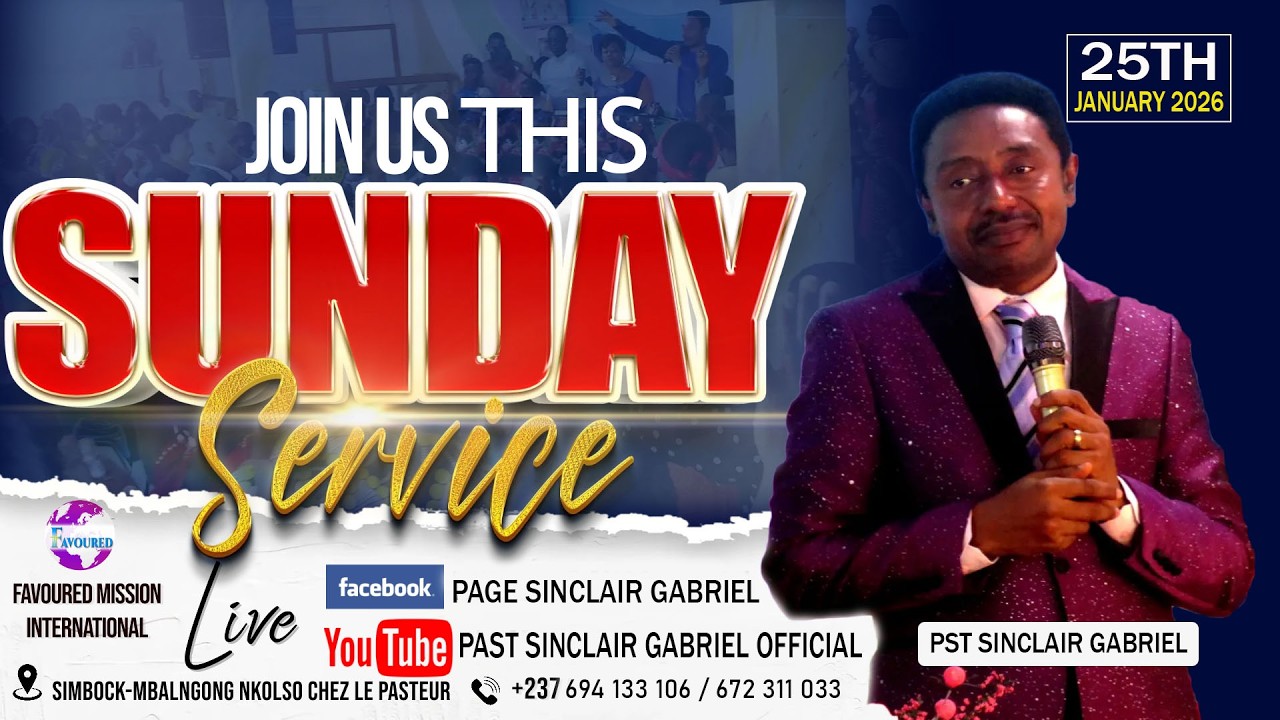 SUNDAY 15 MARCH 2026 LIVE SERVICE