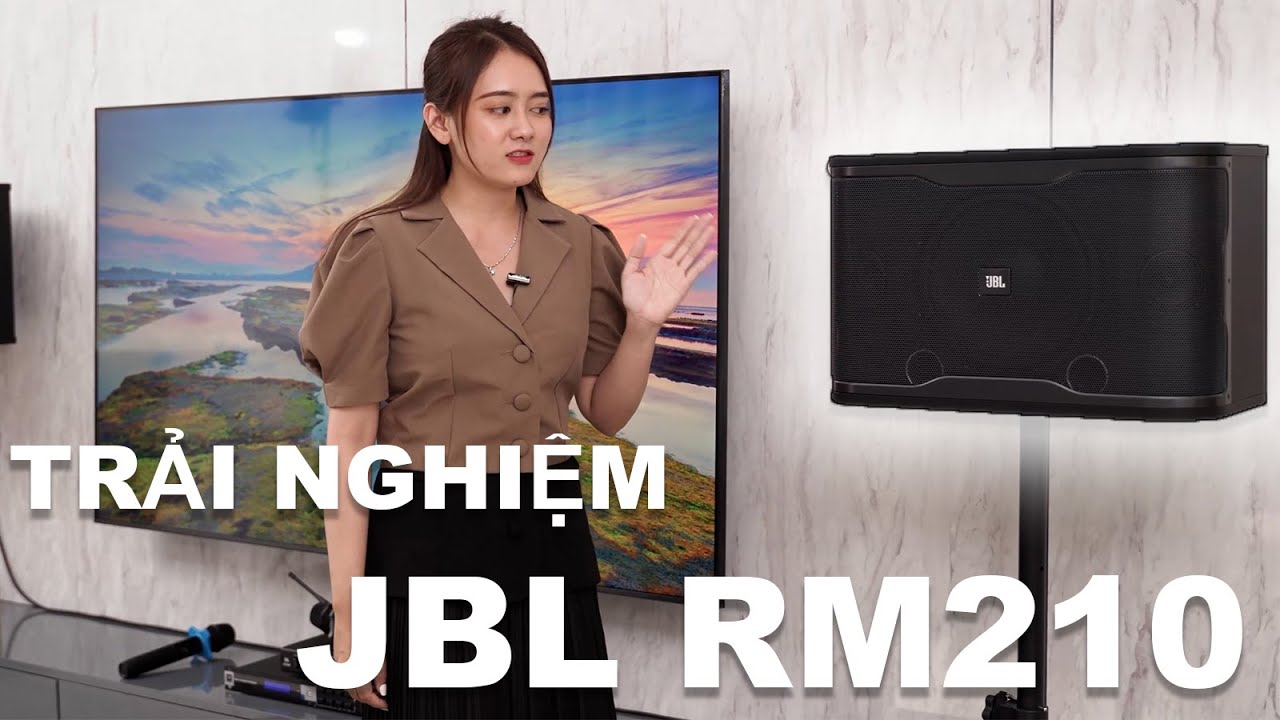 D&ograve;ng karaoke active JBL RM210 - xu hướng cho gia đ&igrave;nh hiện đại