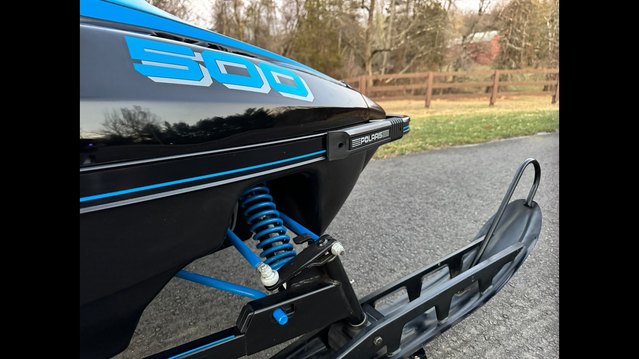1989 Polaris 500 Indy with 11 miles - walk around - cold start - running video