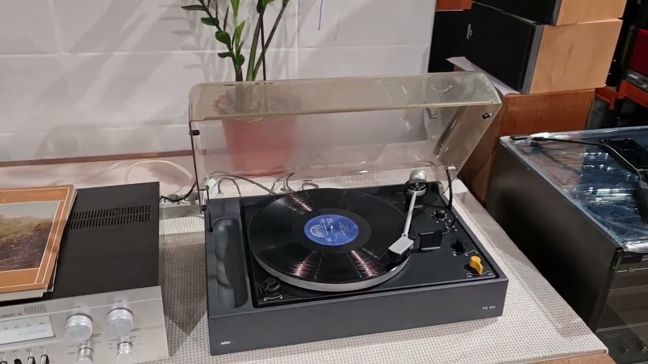 Програвач вінілу Braun PS 450 + SHURE M95ED / Braun PS 450 Turntable