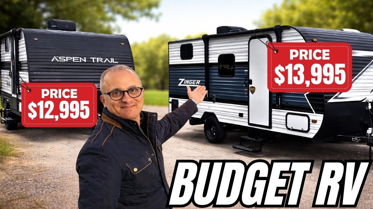 Start Your RV Life With These Travel Trailer RV Under 15K!