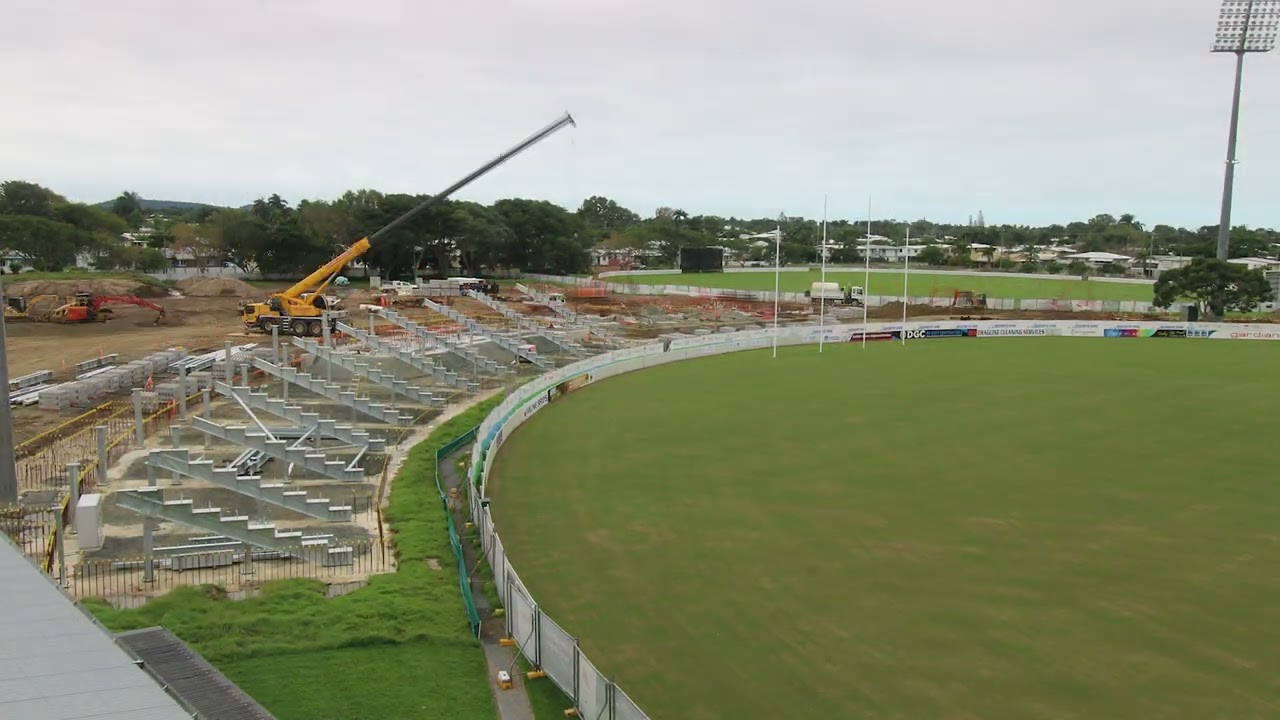 Great Barrier Reef Arena, Mackay [Timelapse]