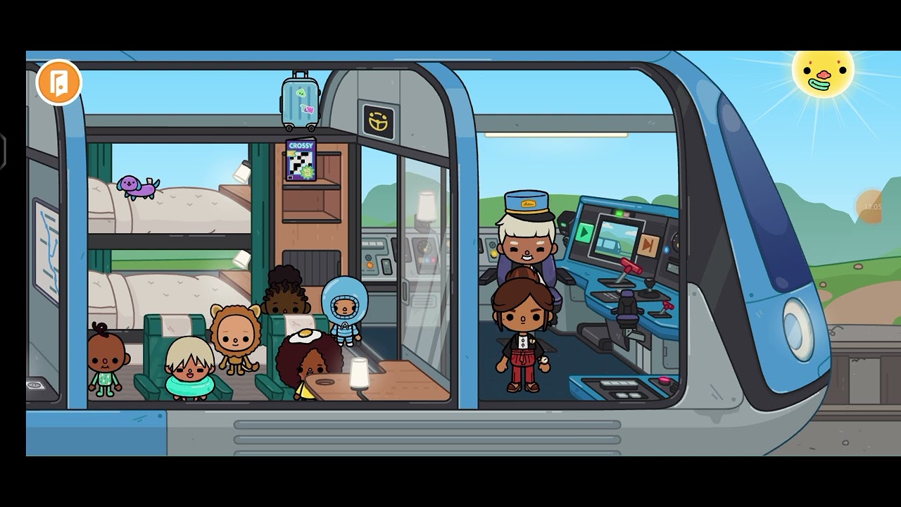 TOCA LIFE WORLD - Lena i Matija idu na ekskurziju ( baba rosa je upala u autobus )