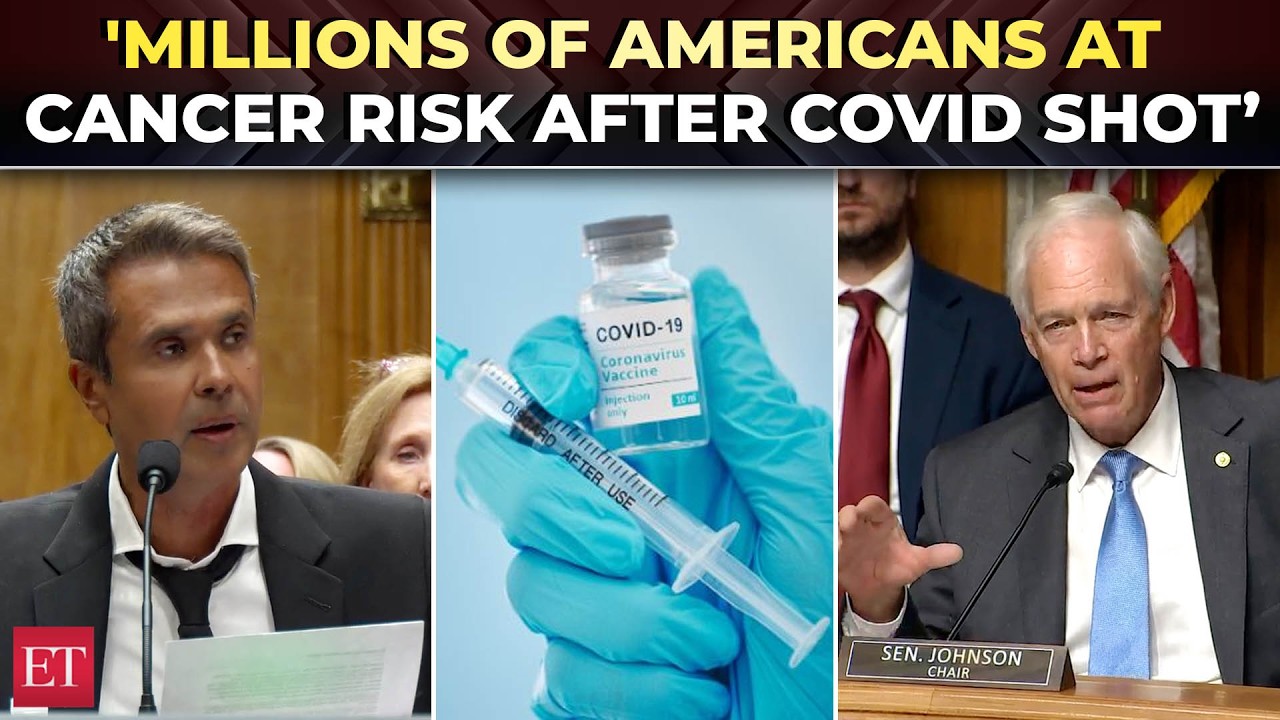 'Vaccines even MORE HARMFUL than severe COVID!': Witness&rsquo; EXPLOSIVE CANCER risk claim shocks Senate