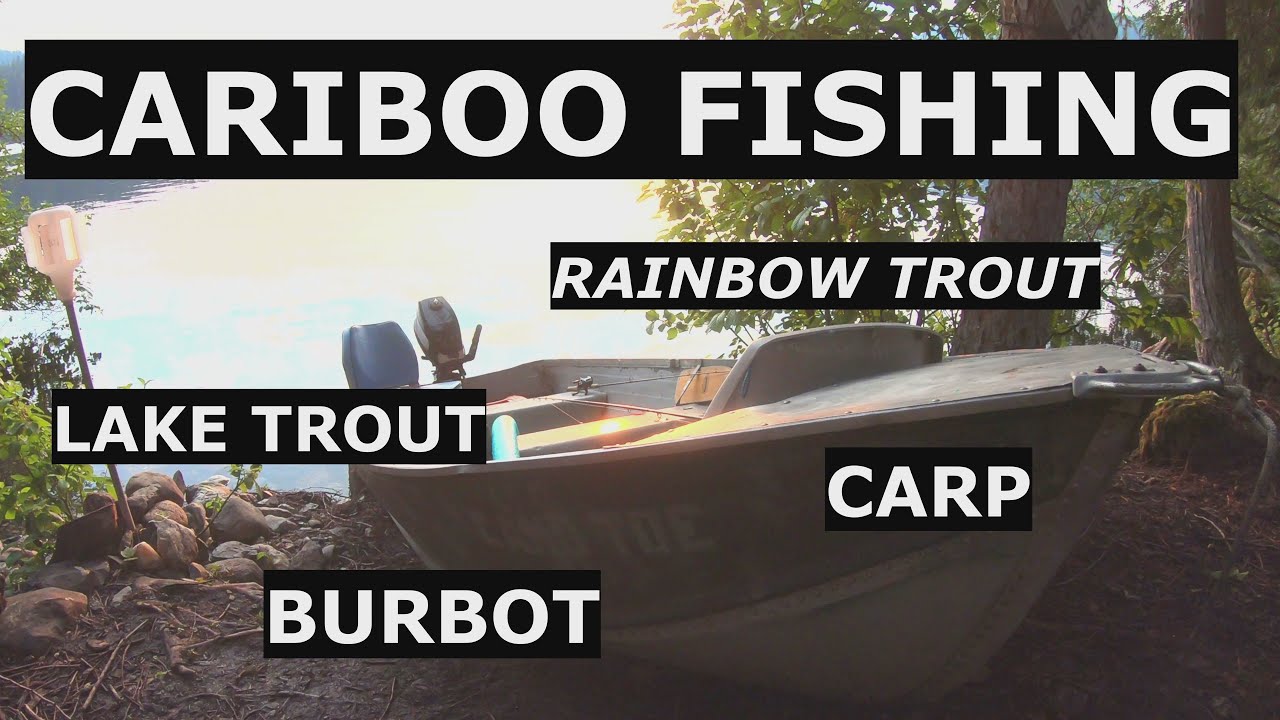 Fishing in the Cariboo British Columbia Canada.