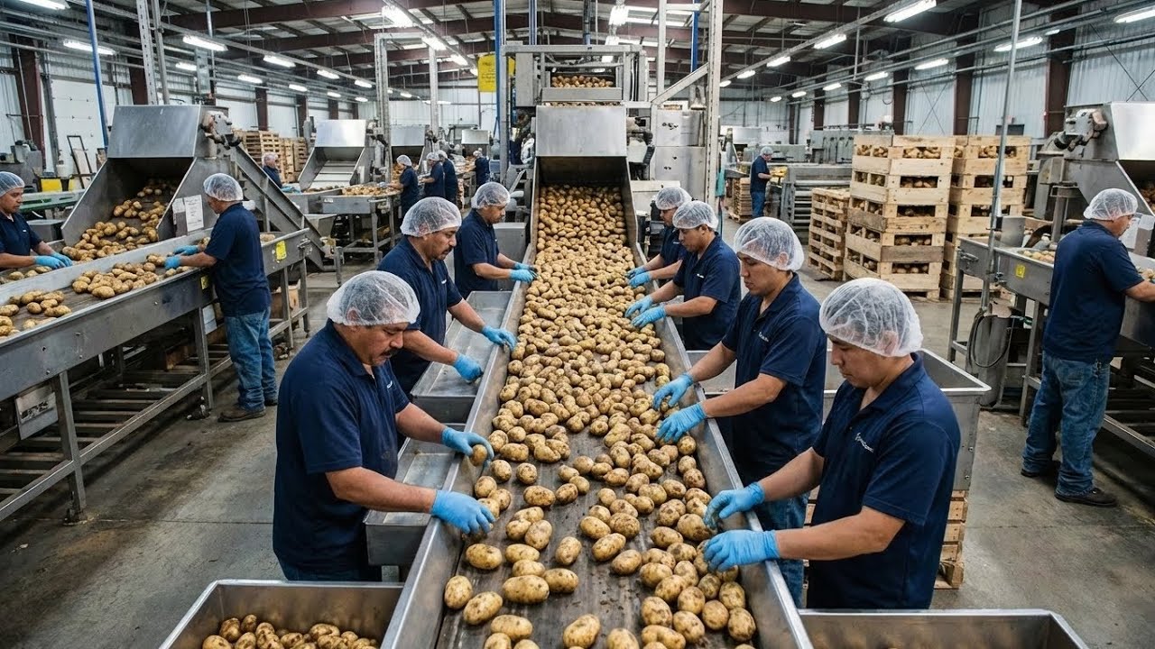 Inside the Lays Factory: Full Chip-Making Process Revealed | Amazing Production Line