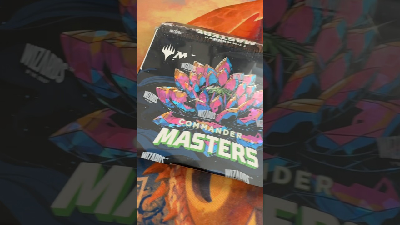 Let&rsquo;s open an entire box of Commander Masters! #mtg #mtgcommander #commander #magicthegathering