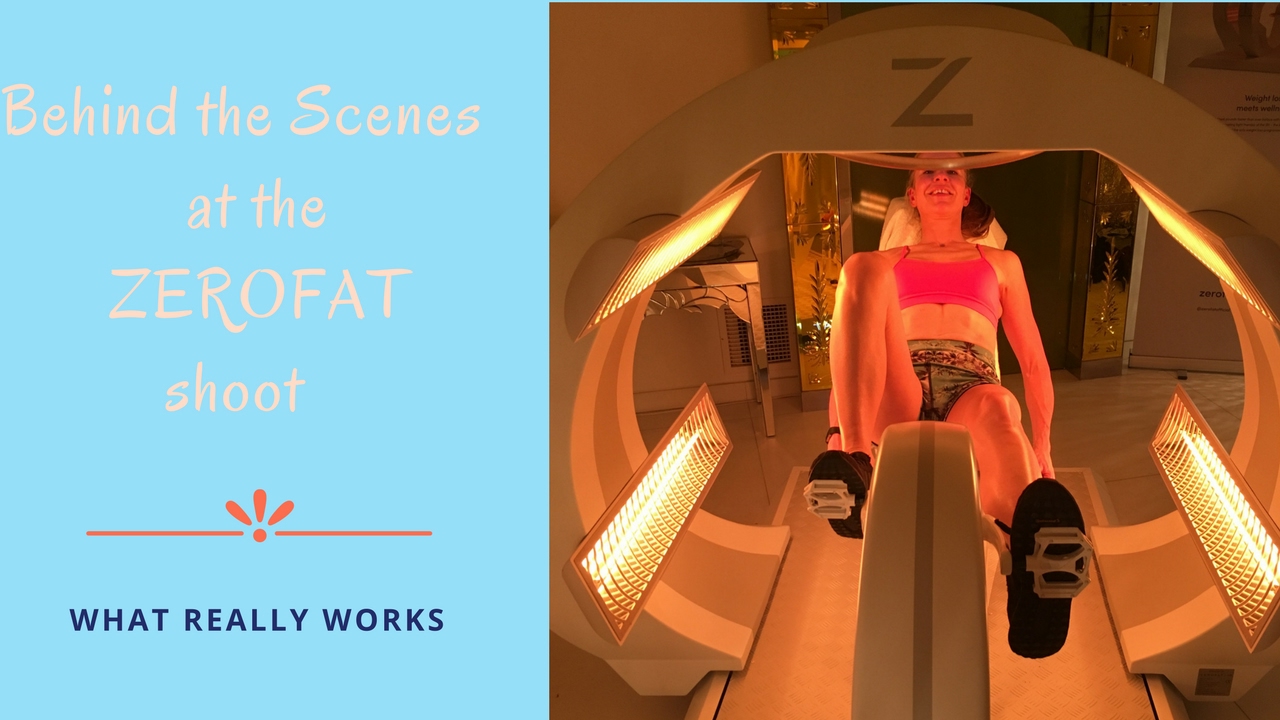 Zerofat - cycling under infrared lights. Hot or what?