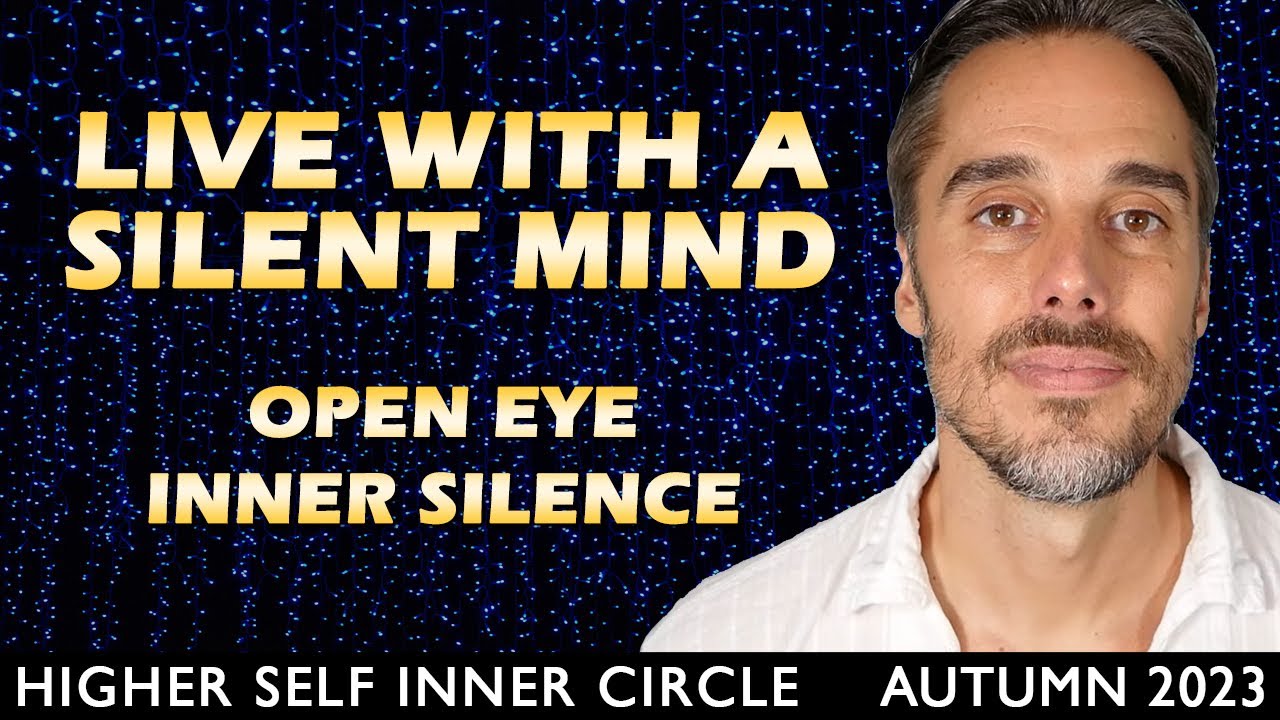 Stop the Mind to Live with Inner Silence While Participating in the World | Meditation Masterclass