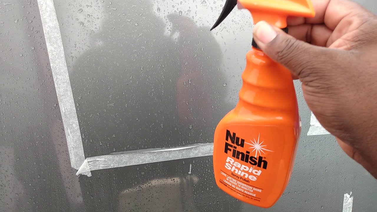 Nu finish rapid shine car wash test review will it hold up