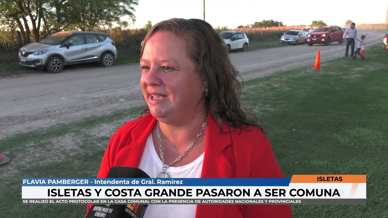 Flavia Pamberger y Ezio Gieco - Isletas pasó a ser Comuna