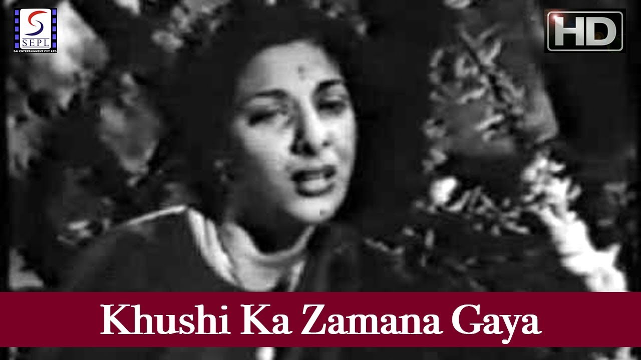 Khushi Ka Zamana Gaya - Lata Mangeshkar, Mohammed Rafi - Chhoti Bhabhi - Nargis