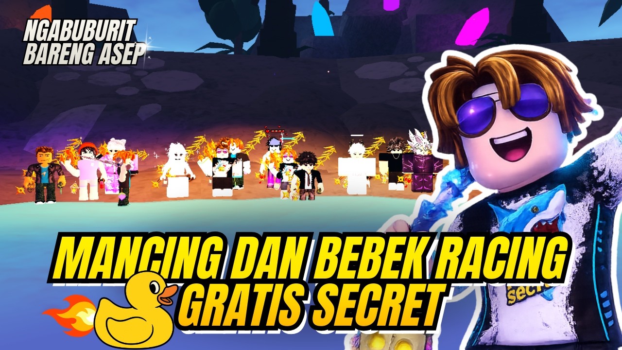 🔴LIVE MENCARI SECRET BARU DAN BALAP BEBEK BERHADIAH SECRET  - Roblox Fish it