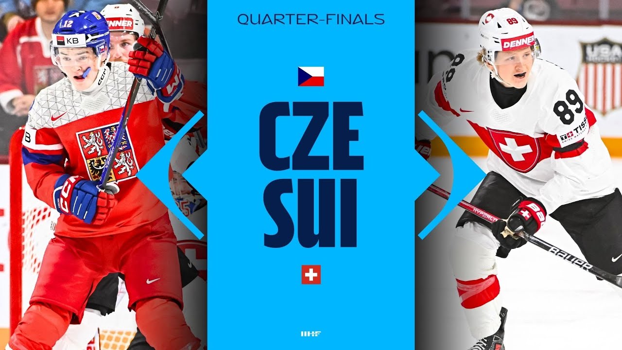 Highlights: Quarter-finals - Czechia vs Switzerland | 2026 #WorldJuniors