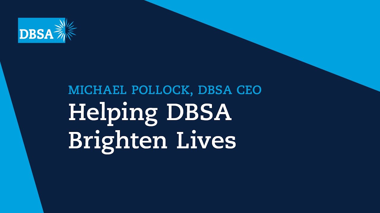 DBSA CEO's Heartfelt Thanks to Donors & Community | Brightening Lives End of Year Giving