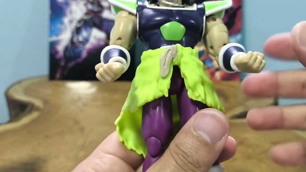 Super Saiyan Blue Goku y  Broly estado base de Super Review Dragon Stars