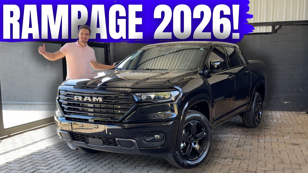 AVALIAÇÃO NOVA RAMPAGE LARAMIE 2.2 DIESEL 2026! PACOTE NIGHT EDITION! MUDOU ALGUMA COISA?