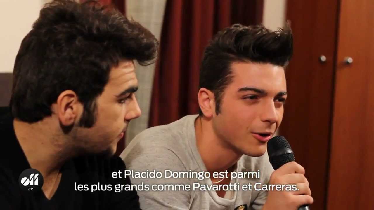 Il Volo - Entrevista a Il Volo en Francia / Diciembre 2012
