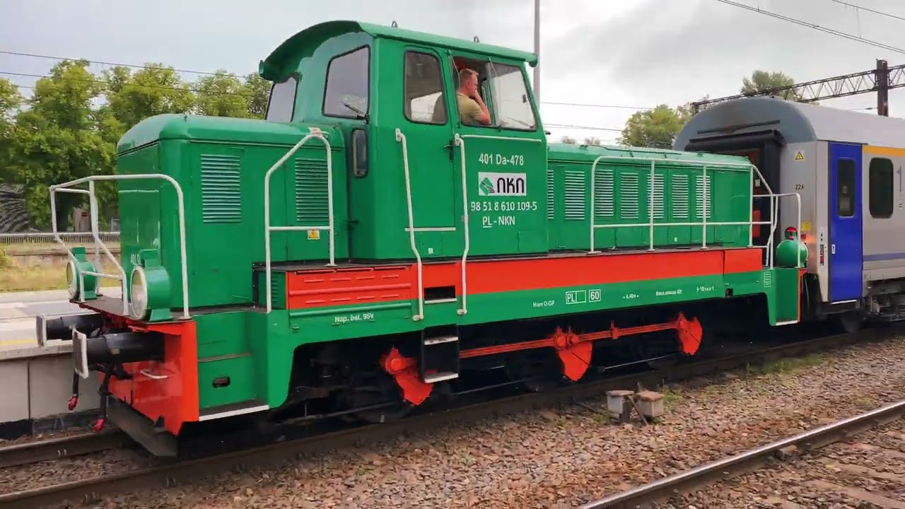 Kołobrzeg IC Swarożyc sprzęganie wagonów 401Da