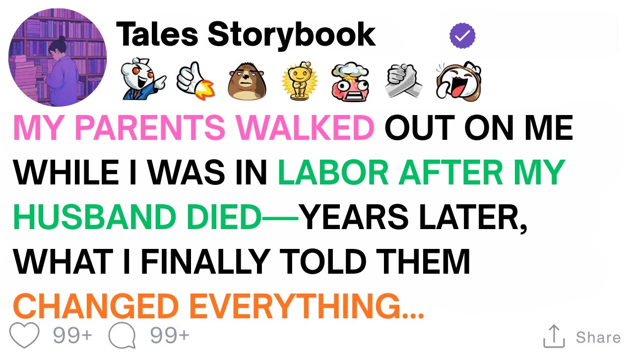 [ Full Story ]My Parents Walked Out On Me While I Was In Labor After My Husband Died—Years...