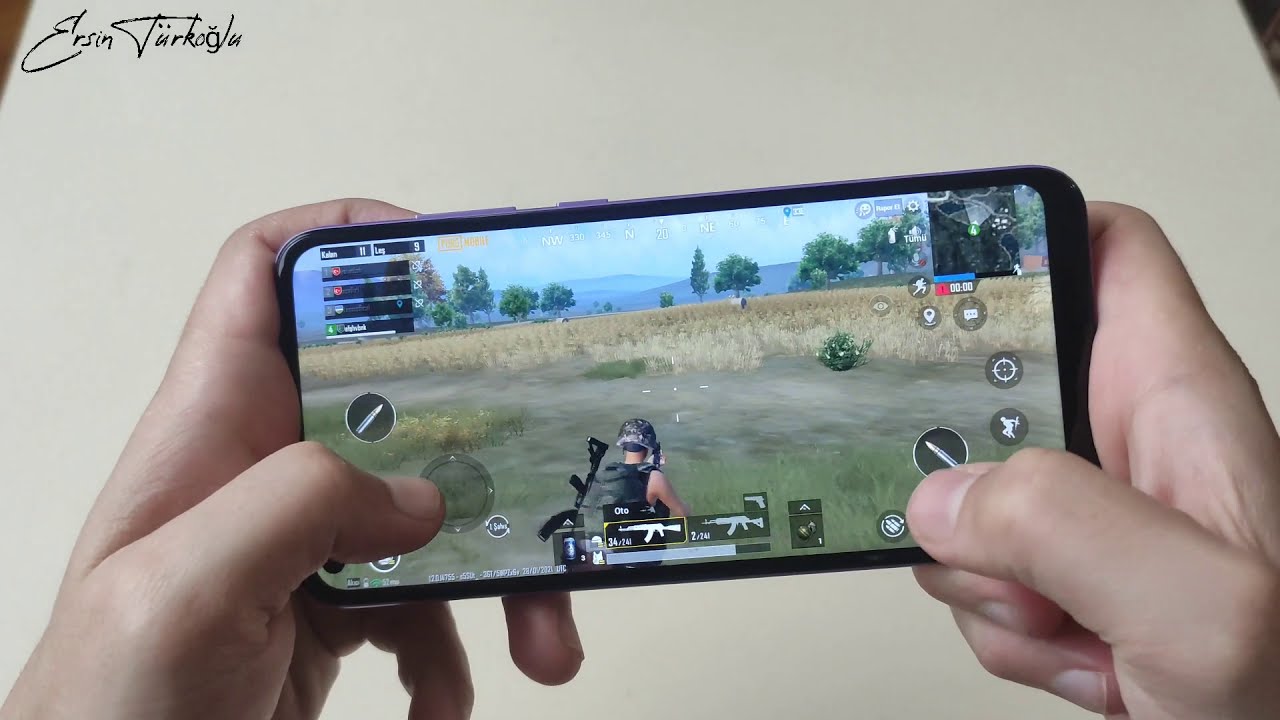 Samsung Galaxy M11 - PUBG  Mobile Testi  /  60 FPS ?