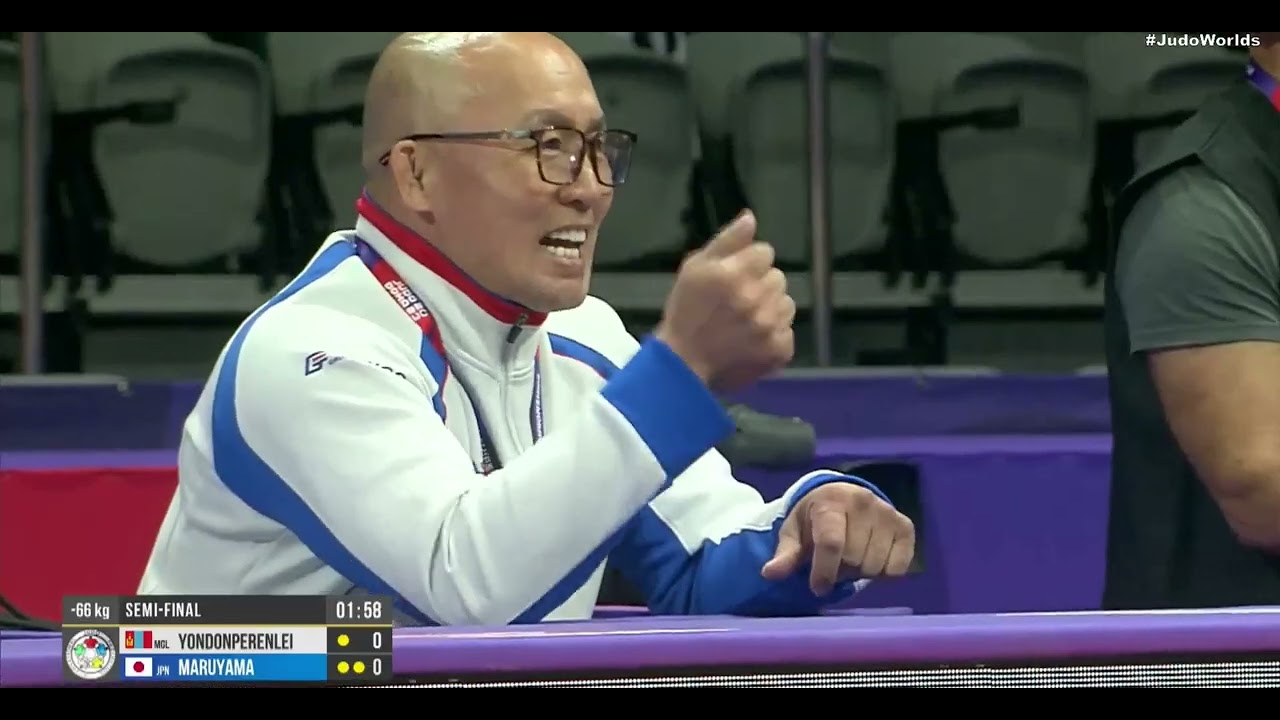 Joshiro MARUYAMA (JPN) v Baskhuu YONDONPERENLEI (MGL) -66KG [ World Judo Championships - Doha 2023 ]