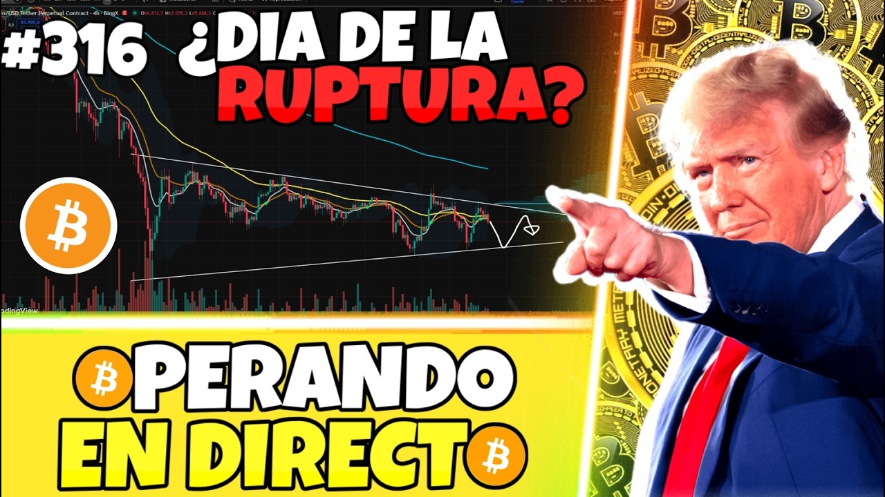 ⚠️ APERTURA DE MERCADOS DECISIVA EN BITCOIN POR LA GUERRA DE EEUU IR&Aacute;N 🩸 TRADING EN VIVO BTC DIRECTO