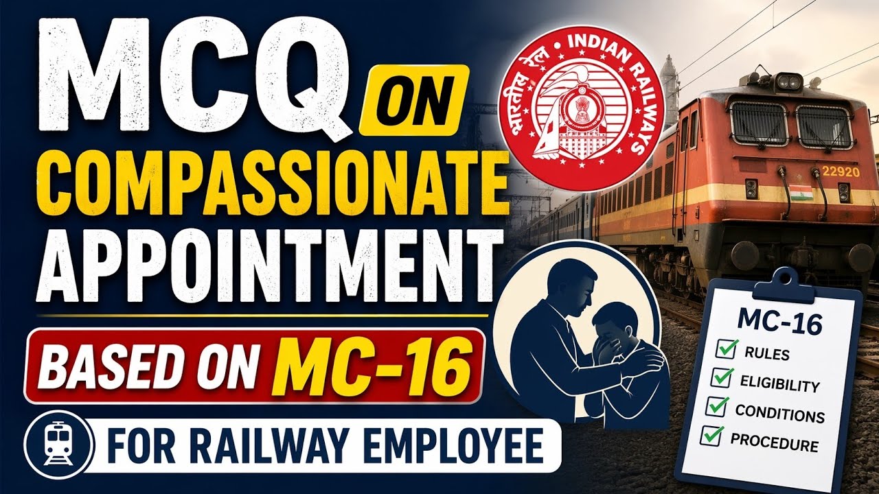 MCQ ON Compassionate Ground Appointment 