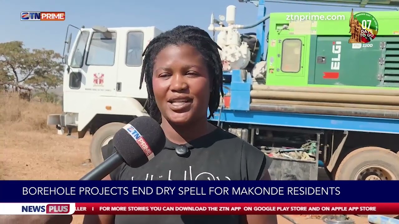Borehole projects end dry spell for Makonde residents | ZTN | News
