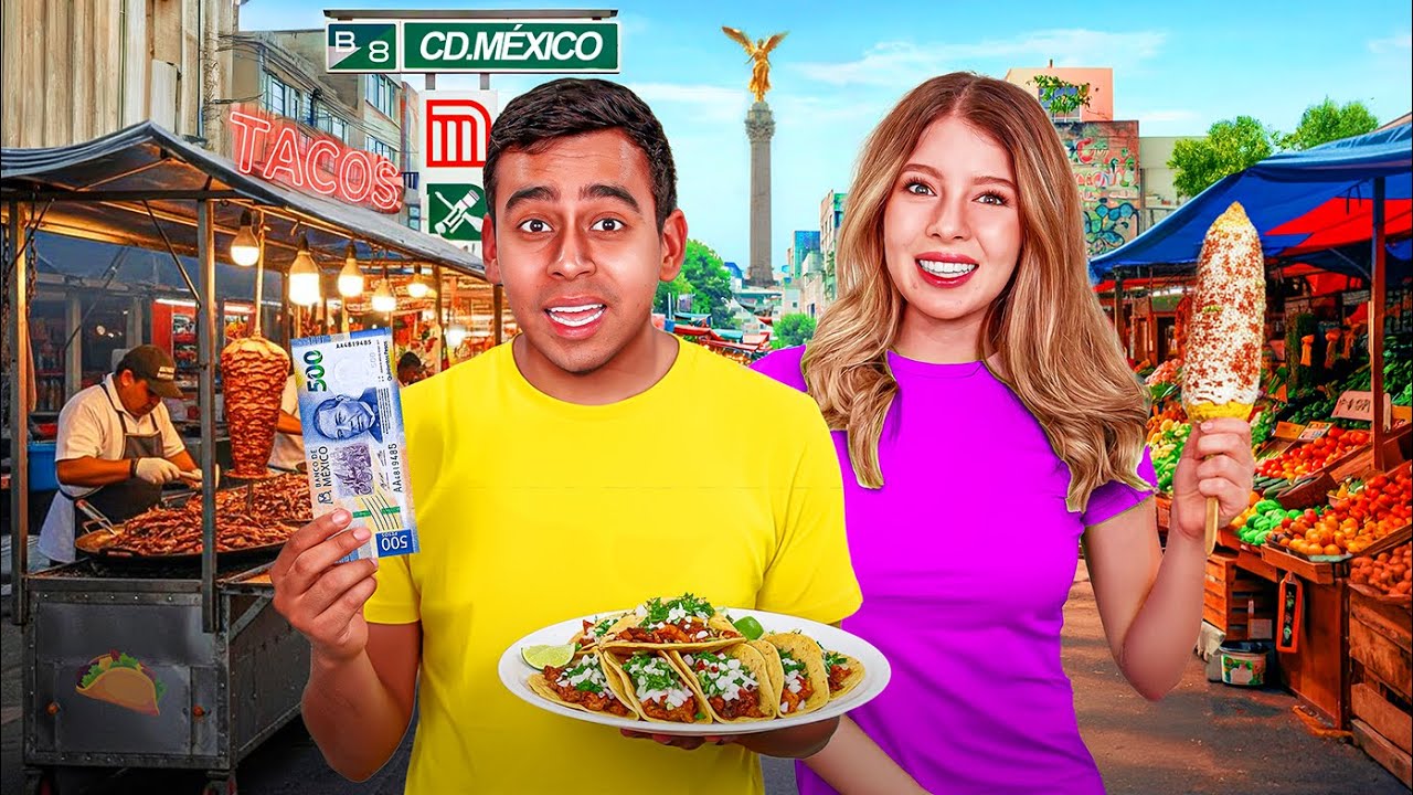 PROBE LA COMIDA CALLEJERA DE CD MEXICO