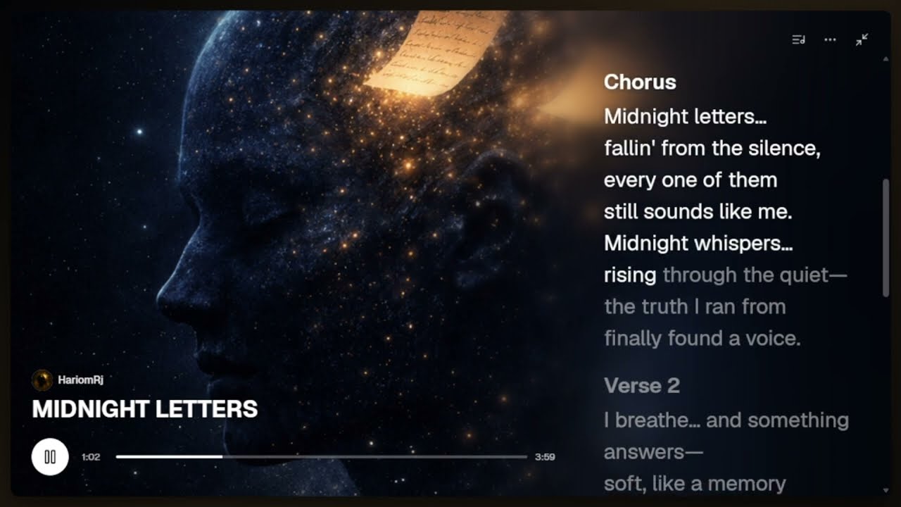 Entre Linhas — Midnight Letters