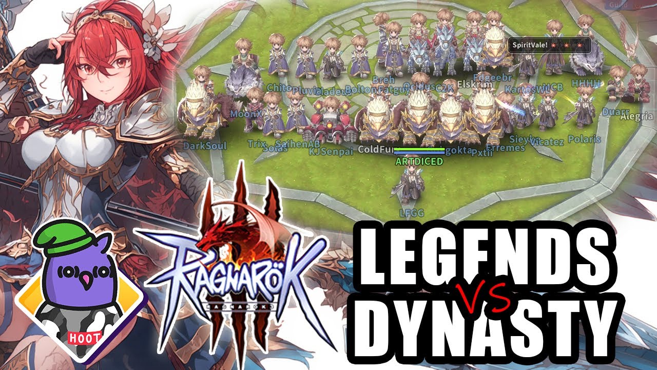 RAGNAROK 3 LEGENDS VS DYNASTY GUILD LEAGUE FINALS | PIONEER TEST | ROYAL GUARD